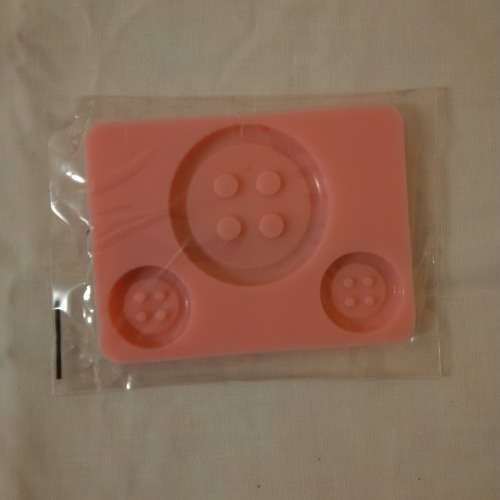 Silicone Fondant Buttons Mould