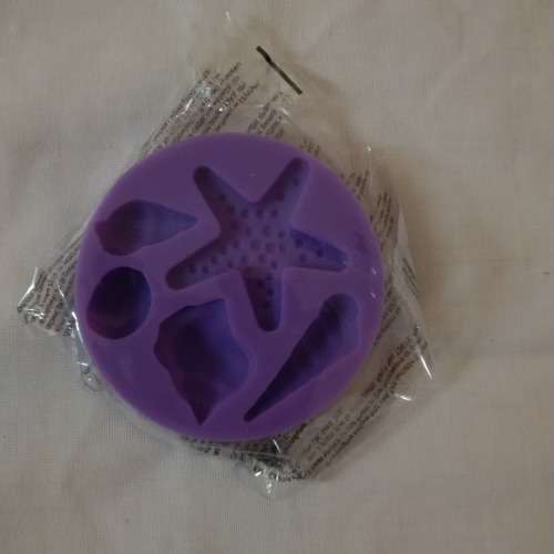Silicone Fondant Sea Shells Mould
