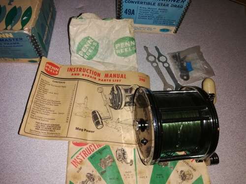 PENN REELS NEW OLD STOCK RARE ORIGINAL IN THE BOXES