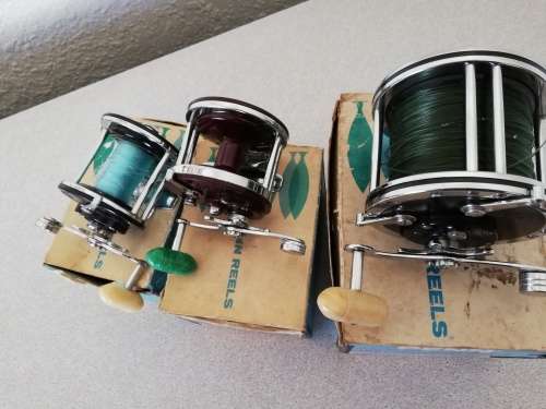 PENN REELS NEW OLD STOCK RARE ORIGINAL IN THE BOXES