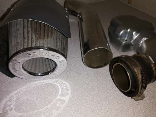 INDUCTION KIT FOR 38 WEBER CARBURETOR WITH CONVERSION ADAPTOR