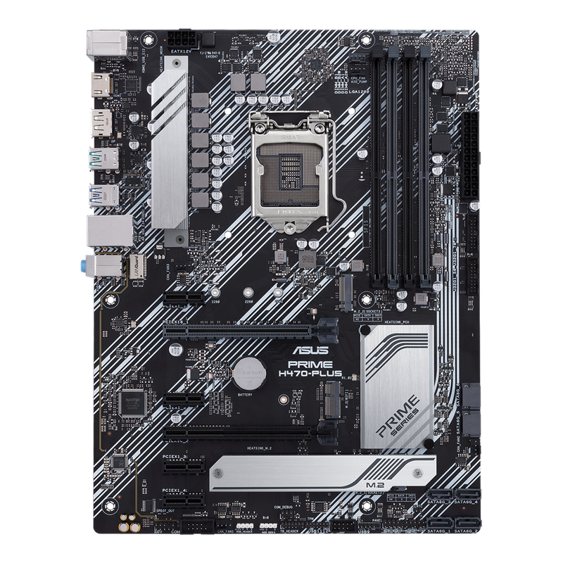10th Gen Core i5, Asus H470 Motherboard, 16GB DDR4 RAM and 500GB HP EX900 SSD