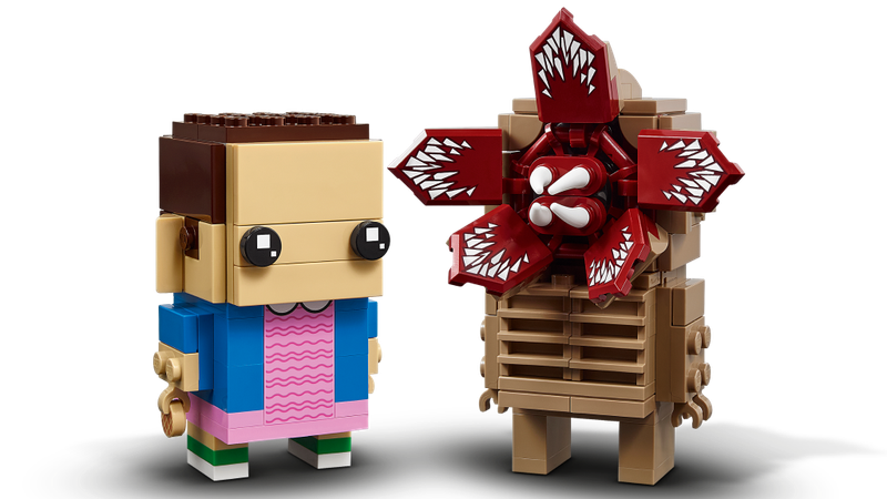 lego BrickHeadz Demogorgon & Eleven (40549) Retired Set