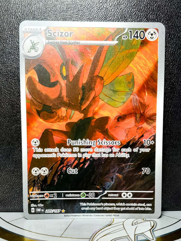 Scizor 205/197 Secret Rare