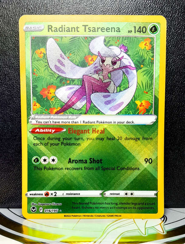 Pokemon Card - Radiant Tsareena 016/195