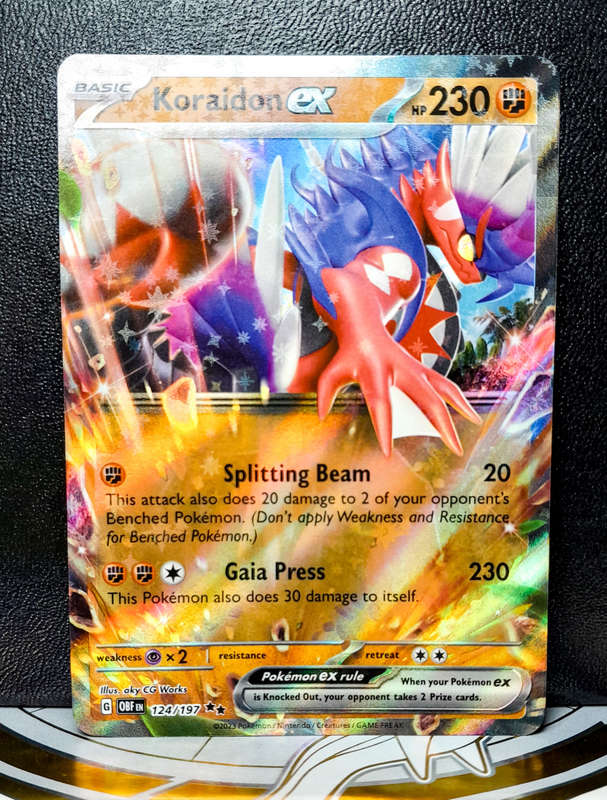 Koraidon EX 124/197