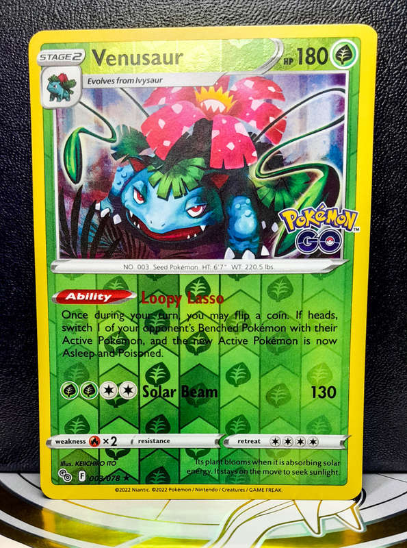 Venusaur 003/078 Reverse Holo Rare