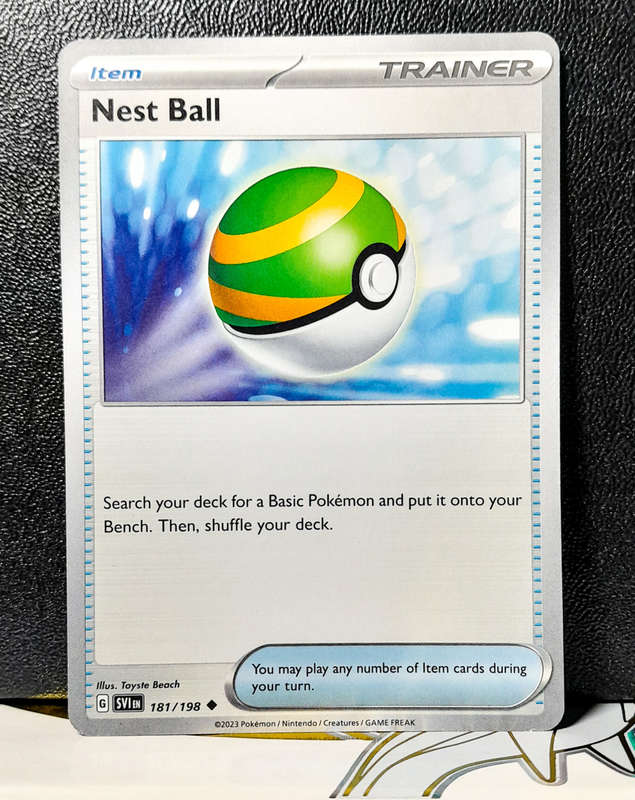 Pokemon Card - Nest Ball 181/198 trainer