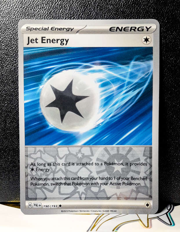 Pokemon Card - Jet Energy 190/193 Reverse Holo