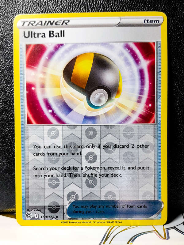 Pokemon Card - Ultra Ball 150/172 Reverse Holo