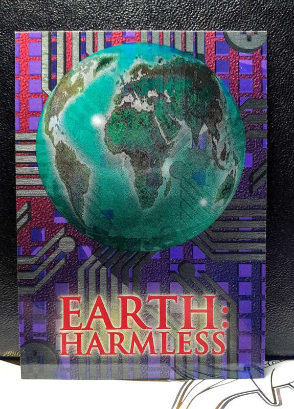 Hitchhikers Guide to the Galaxy - Trading Card -  Earth Harmless