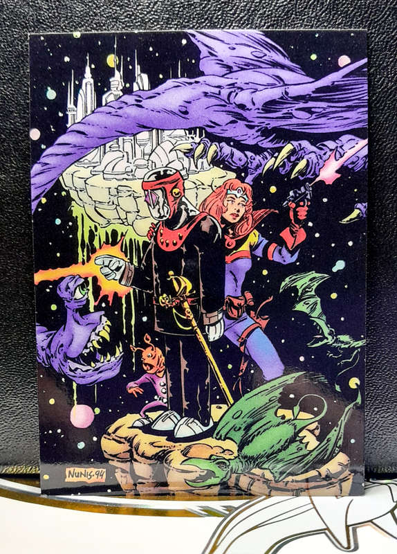 Hitchhikers Guide to the Galaxy - Trading Card - Marvin Saves the Universe