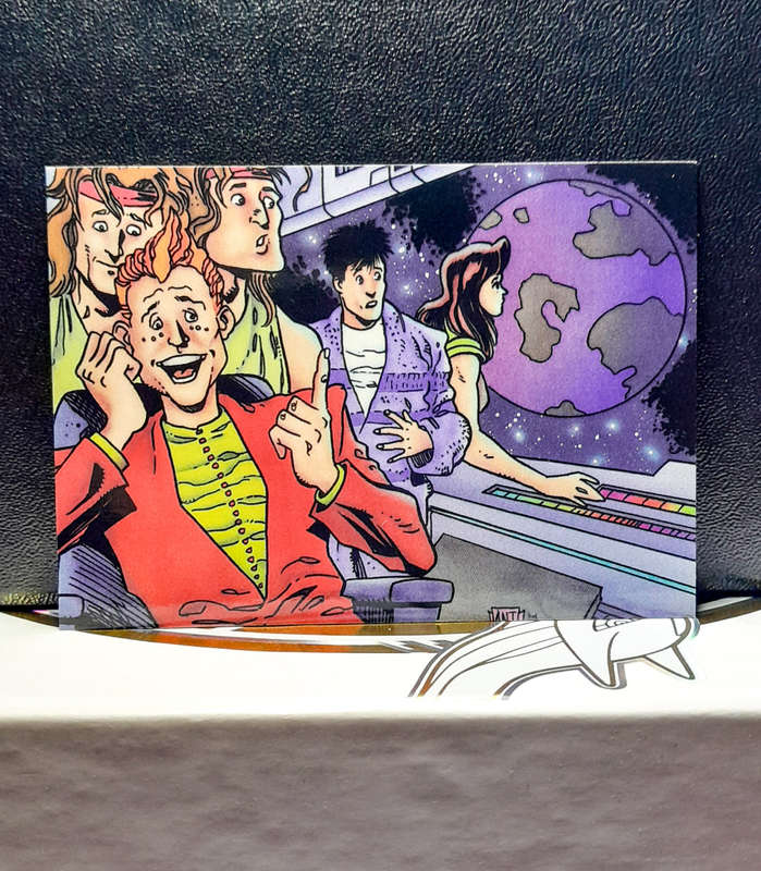 Hitchhikers Guide to the Galaxy - Trading Card - Magrathea is a Myth