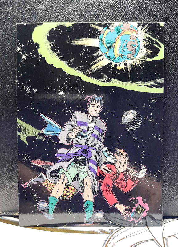 Hitchhikers Guide to the Galaxy - Trading Card - Pin-up page: Volume One