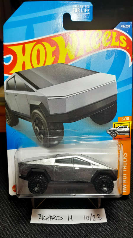Hot wheels Tesla Cybertruck