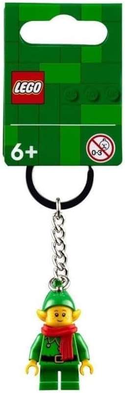 Lego Christmas Elf Key Chain