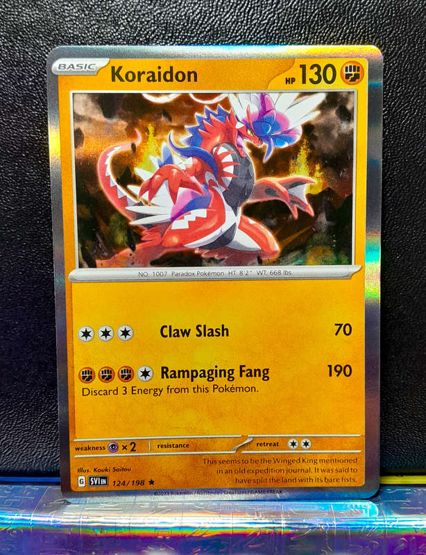 Koraidon 124/198 - Holo Rare