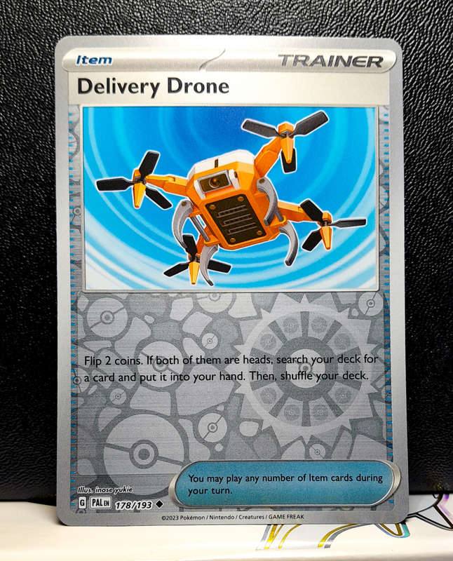 Pokemon Card - Delivery Drone 178/193 - Reverse Holo