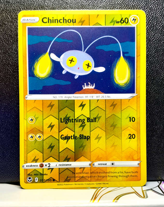 Pokemon Card - Chinchou 051/195 - Reverse Holo