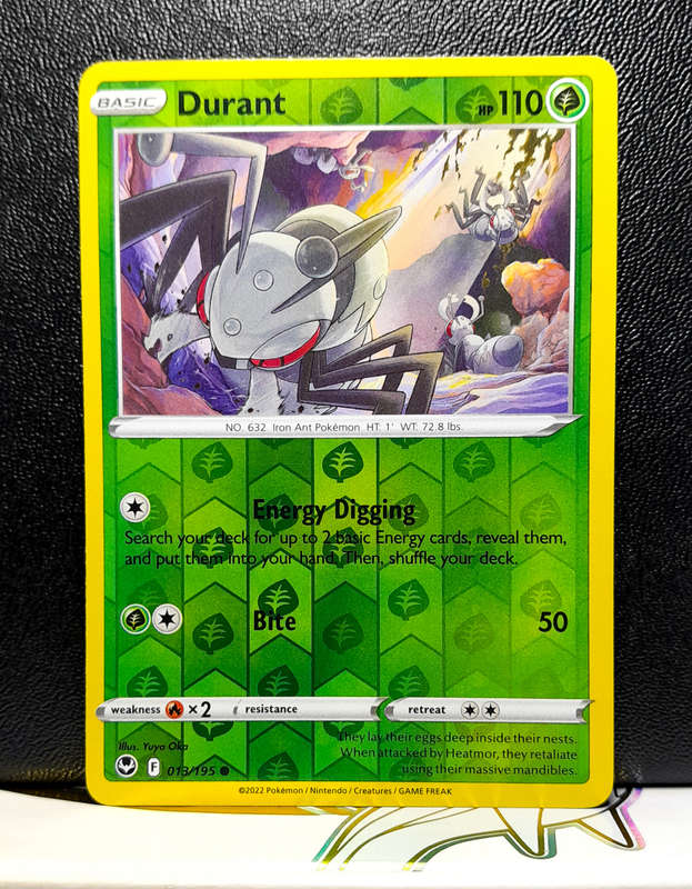 Pokemon Card - Durant 013/195 - Reverse Holo
