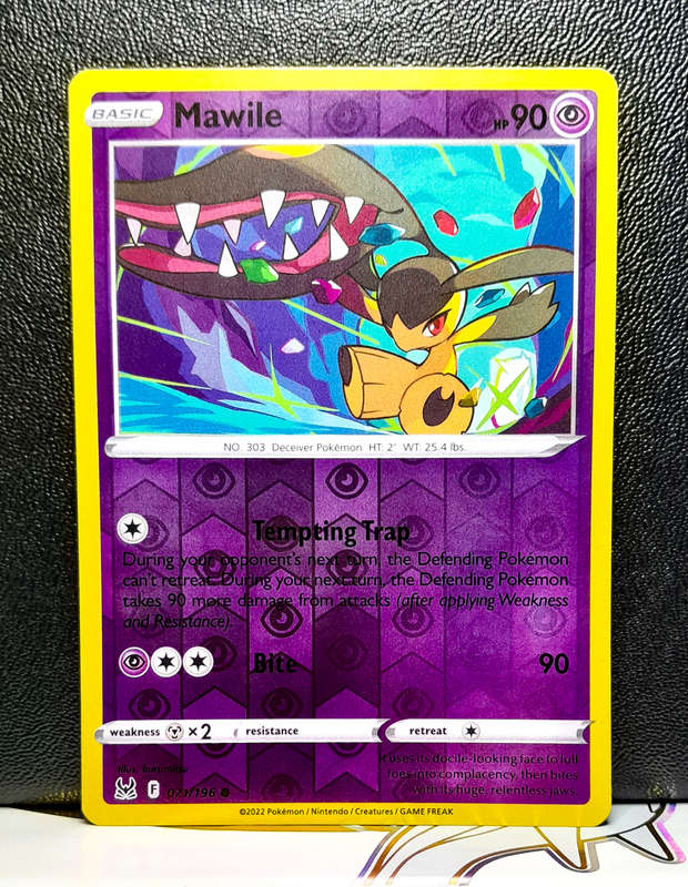 Pokemon Card - Mawile 071/196 - Reverse Holo