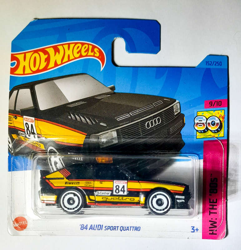 Hot Wheels 84 Audi Sport Quattro