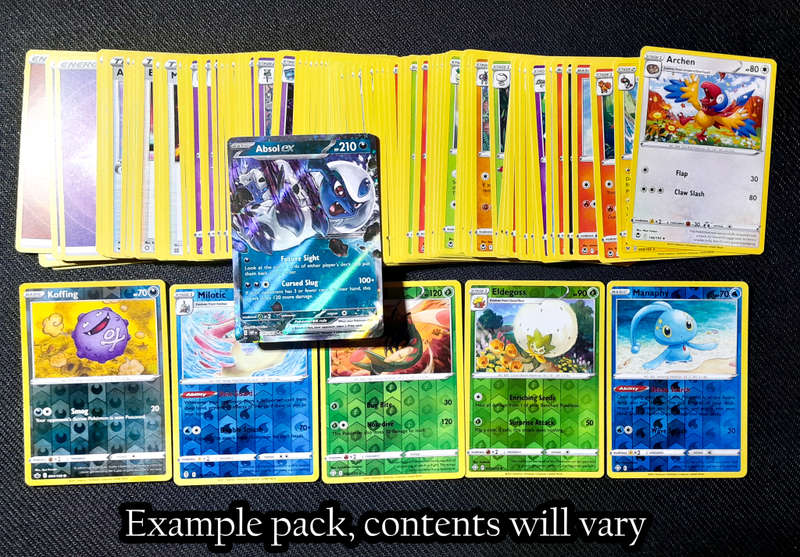 100+ random Pokemon Trading Cards (Includes Shiny Cards)