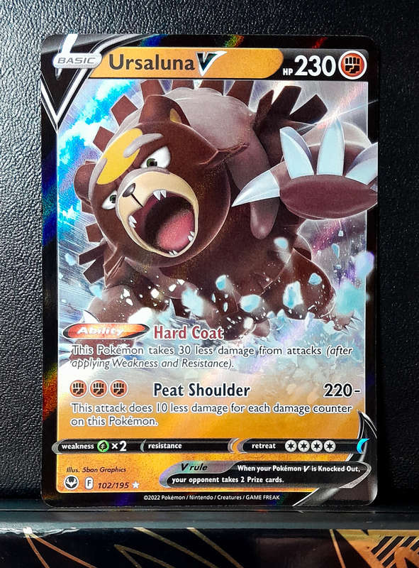 Pokemon Card - Ursaluna V 102/195