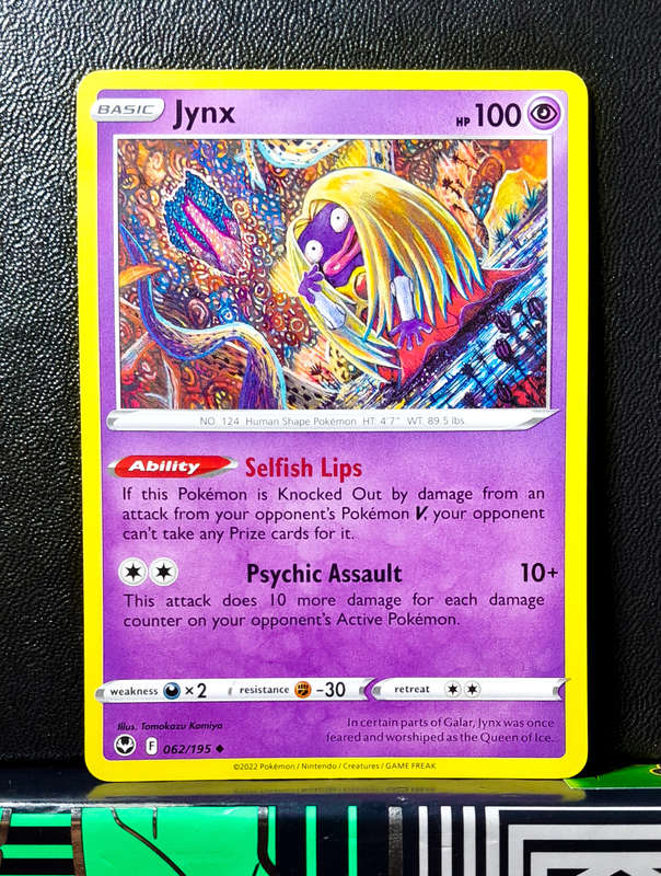 Pokemon Card - Jynx 062/195 - Silver Tempest