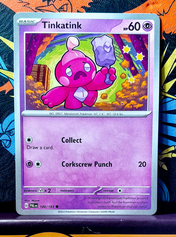 Pokemon Card - Tinkatink 100/193 - Paldea Evolved