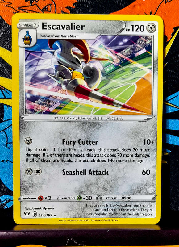 Pokemon Card - Escavalier