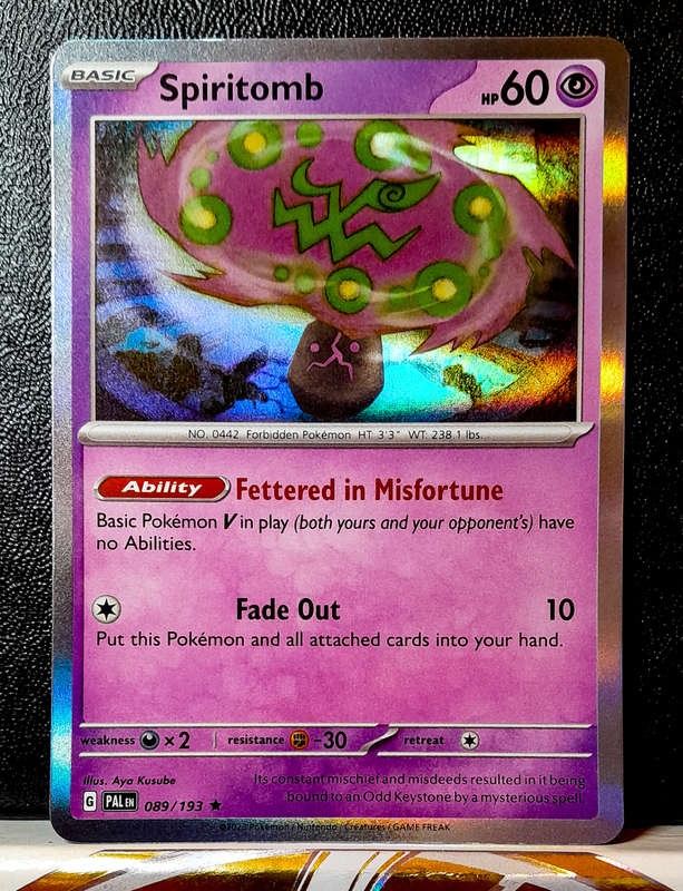 Spiritomb 089/193 - Holo Rare