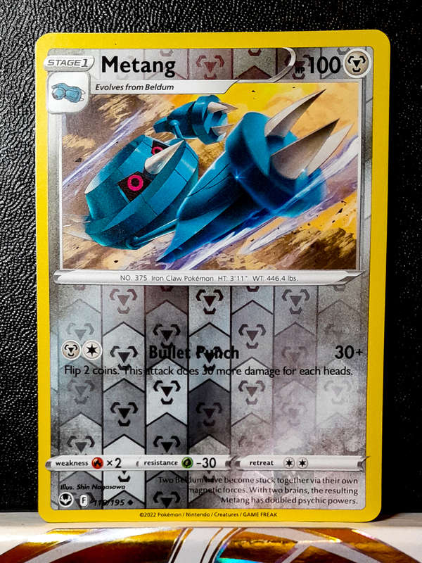 Metang 119/195 - Reverse Holo - SIlver Tempest