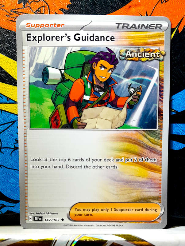 Explorer`s Guidance 147/162 - Pokemon TCG - Temporal Forces
