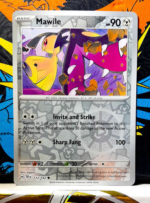 Mawile 112/162 - Reverse Holofoil - Pokemon TCG - Temporal Forces