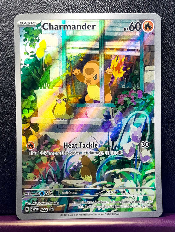 Pokemon Cards - Charmander SVP044 - Black Star Promo Holofoil