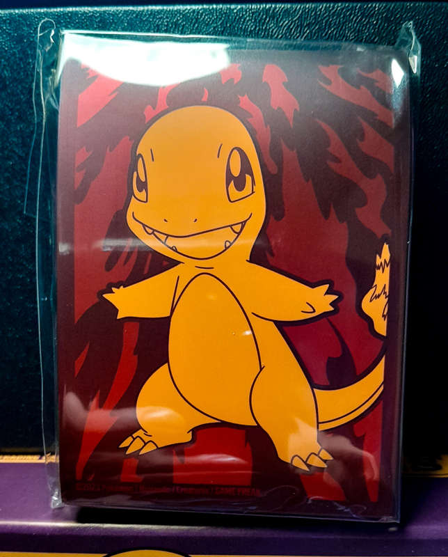 Pokemon Card Sleeves - Obsidian Flames - 65 Sleeves