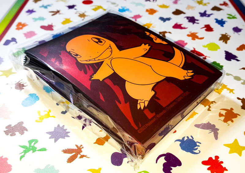 Pokemon Card Sleeves - Obsidian Flames - 65 Sleeves