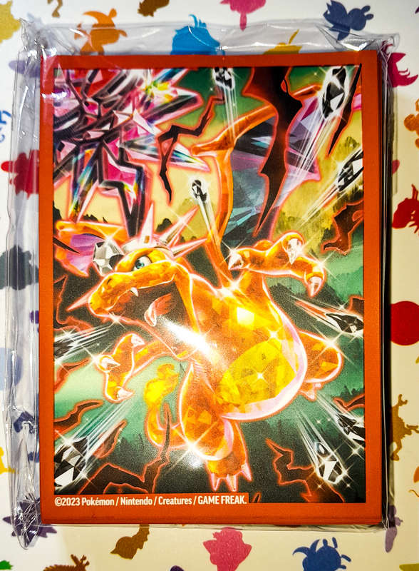 Pokemon Card Sleeves - Charizard - 65 Sleeves (New)