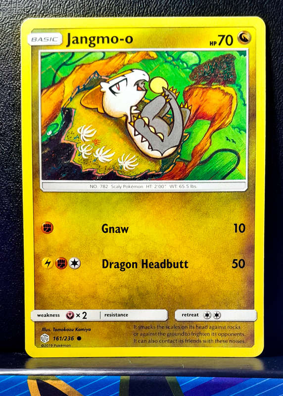 Pokemon Cards - Jangmo-o 161/236 - Sun & Moon, Cosmic Eclipse