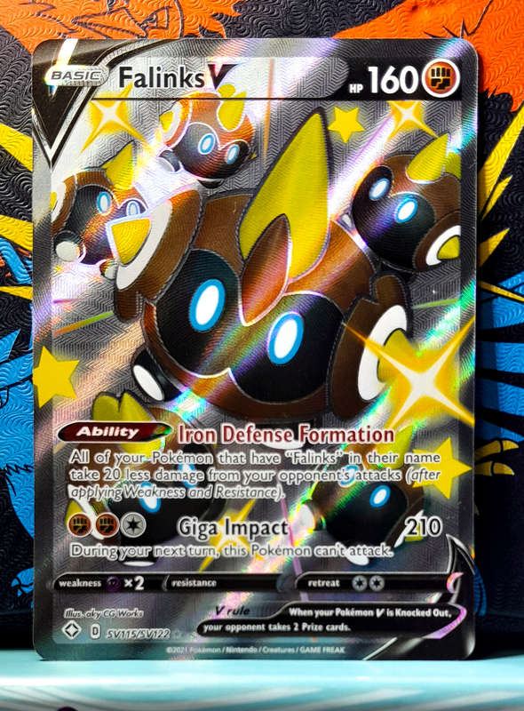 Pokemon Card - Falinks V SV115/SV122 - Sword & Shield - Shining Fates