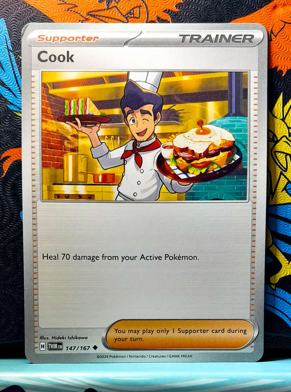Pokemon Card - Cook 147/167 - Trainer - Twilight Masquerade