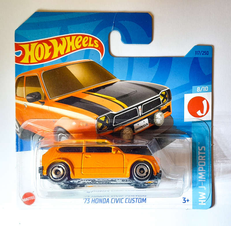 Hot Wheels - 73 Honda Civic Custom - MW J-Imports