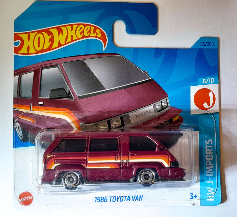 Hot Wheels - 1986 Toyota Van - HW J-Imports