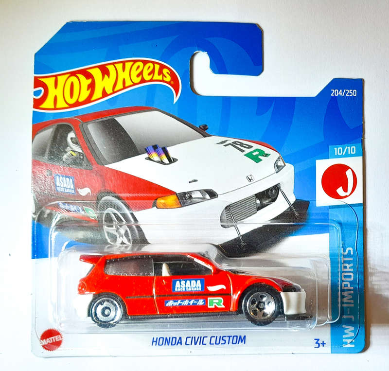 Hot Wheels - Honda Civic Custom - HW J-Imports