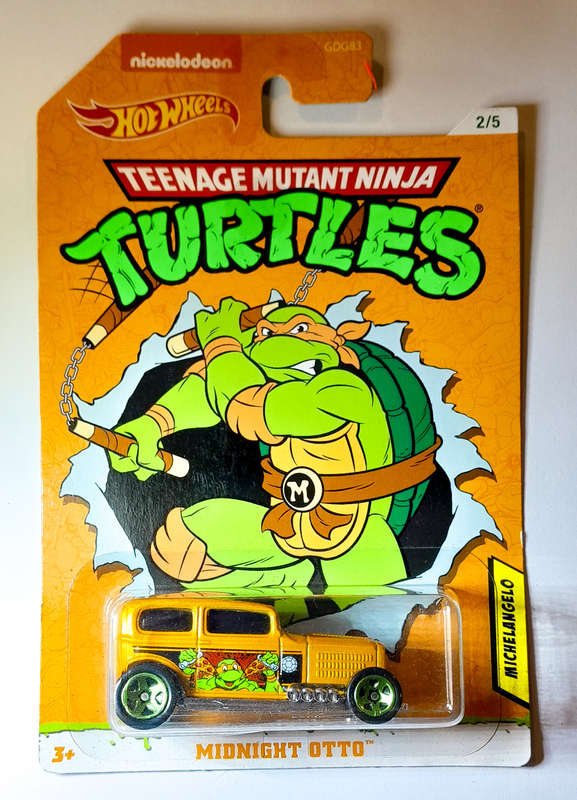 Hot Wheels - Teenage Mutant Ninja Turtles - TMNT - Midnight Otto