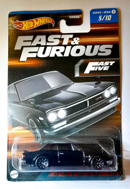 Hot Wheels - Fast & Furious - 1971 Nissan Skyline H/T 2000 GT-R