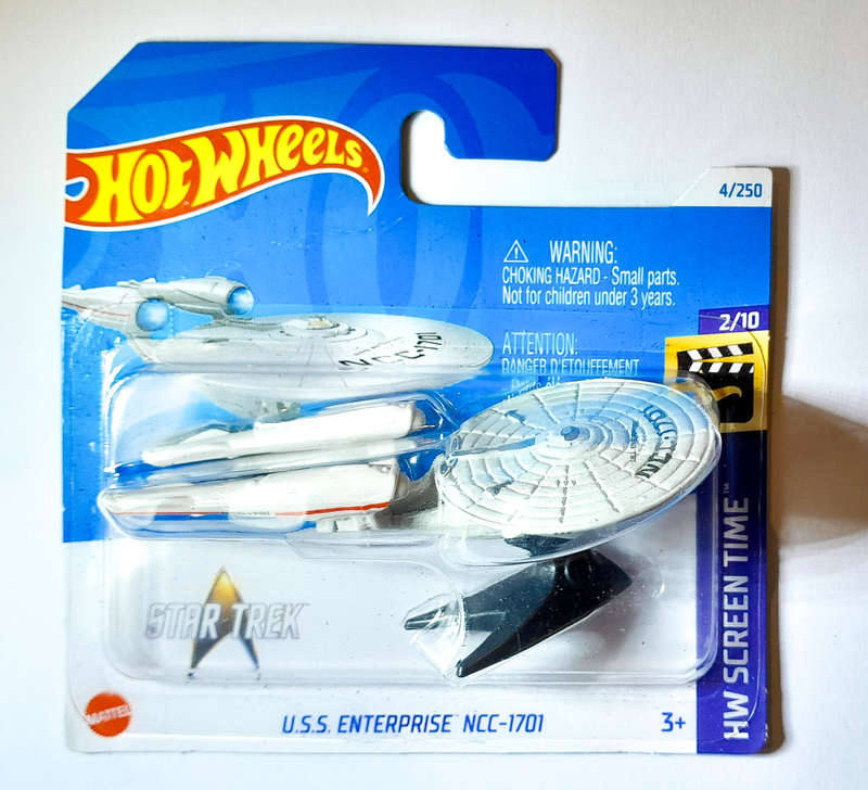 Hot Wheels - Star Trek -  U.S.S. Enterprise NCC-1701 - HW Screen Time