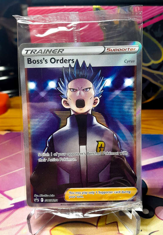 Pokemon Cards - Cyrus Promo Pack - Black Star Promo`s - Sealed