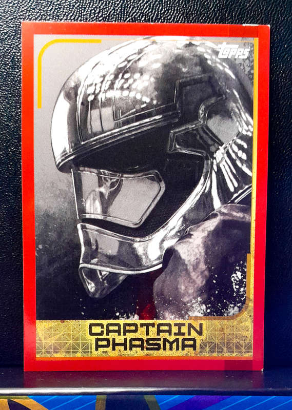 Topps Journey to Star Wars: The last Jedi - Captain Phasma 134 - Character Illustraition (NM) 2017